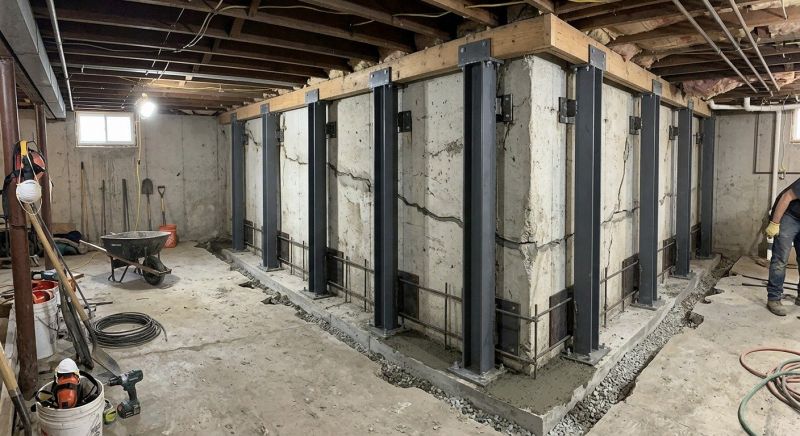 Basement Stabilization in Palm Beach Gardens, FL