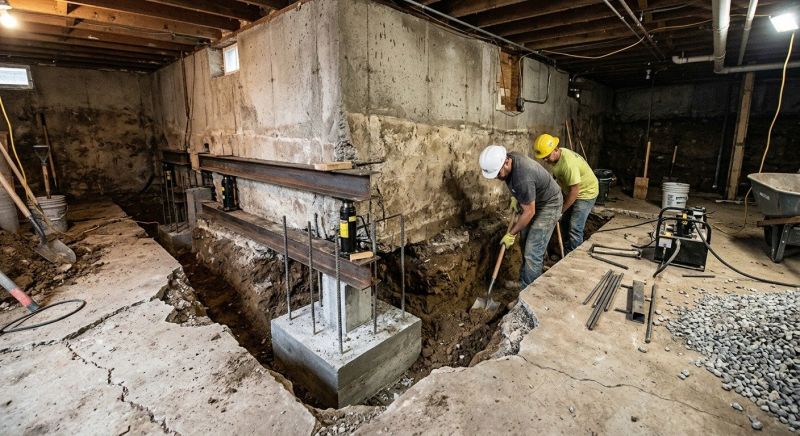 Basement Underpinning in Palm Beach Gardens, FL