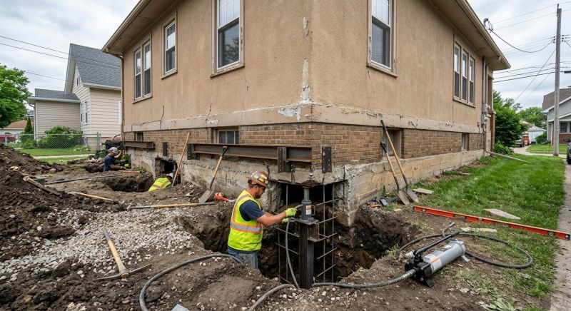 Basement Underpinning in Palm Beach Gardens, FL