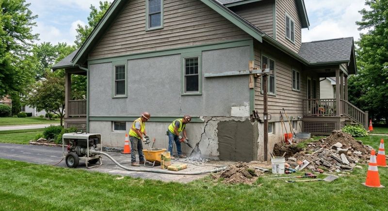 Building Foundation Repair in Palm Beach Gardens, FL