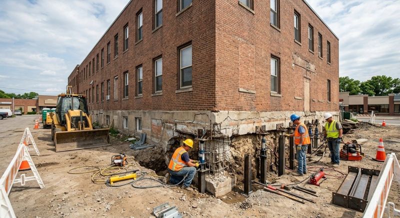 Commercial Foundation Repair in Palm Beach Gardens, FL