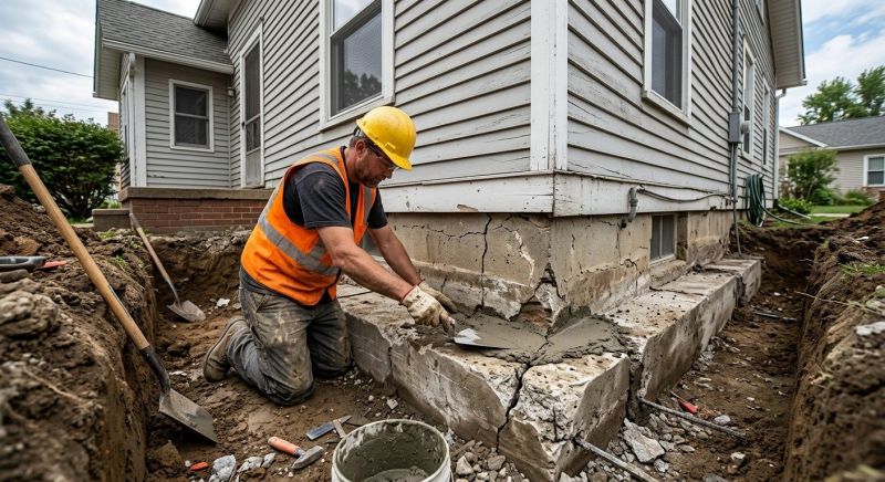 Concrete Foundation Repair in Palm Beach Gardens, FL