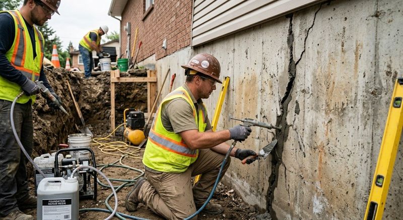 Cracked Foundation Repair in Stuart, FL