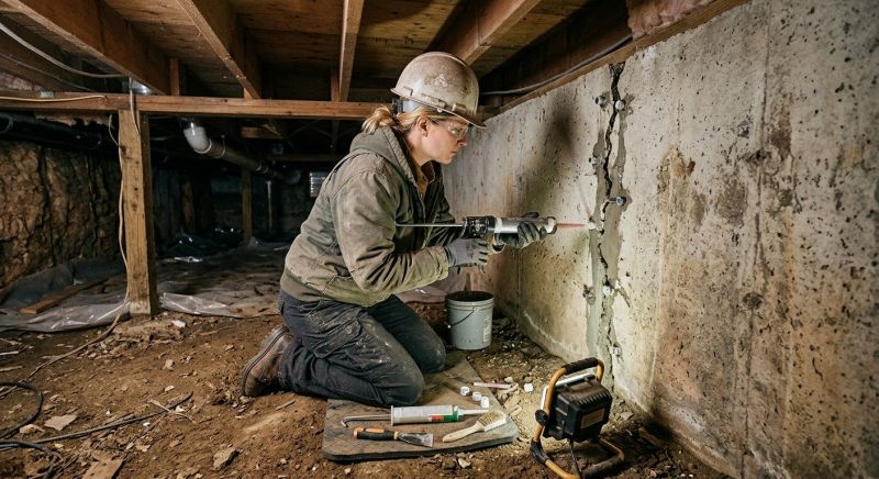 Crawlspace Foundation Repair in Palm Beach Gardens, FL