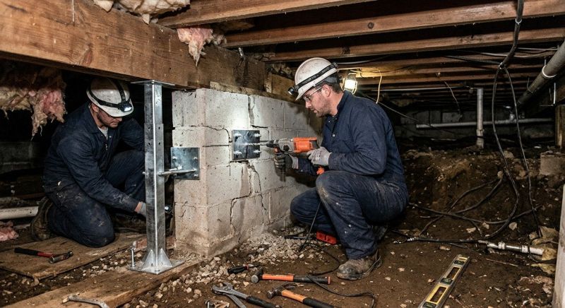 Crawlspace Foundation Repair in Palm City, FL