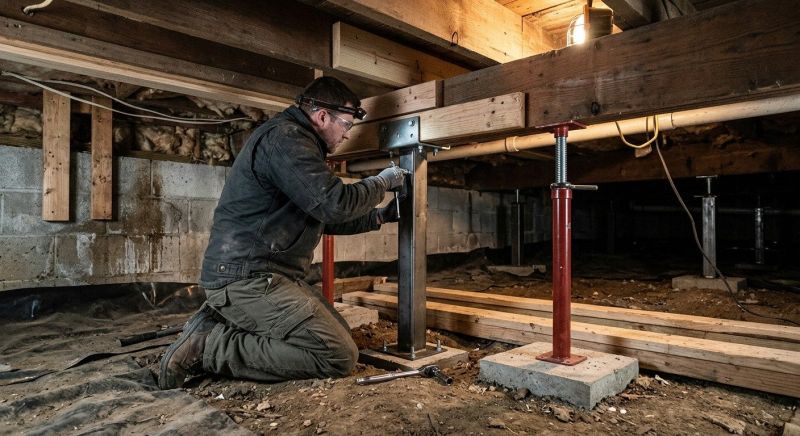 Crawlspace Structural Repair in Palm Beach Gardens, FL
