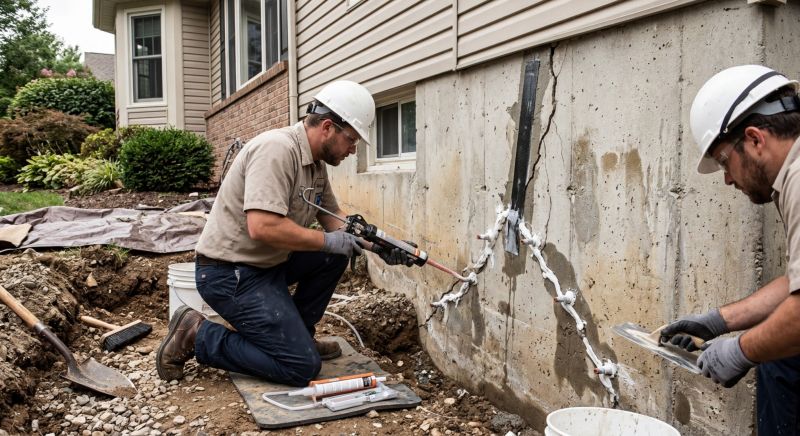 Foundation Crack Sealing in Palm Beach Gardens, FL