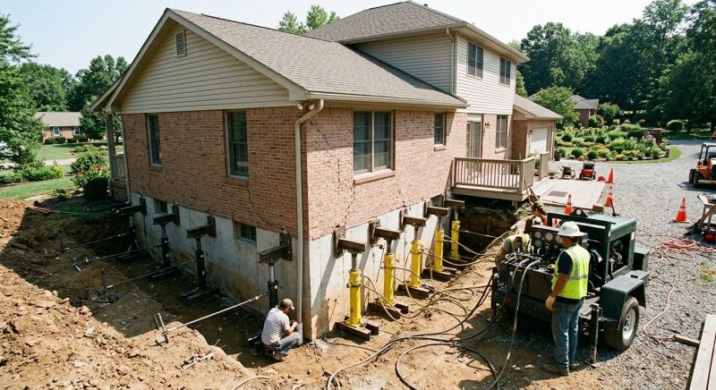 Foundation Jacking in Jupiter, FL