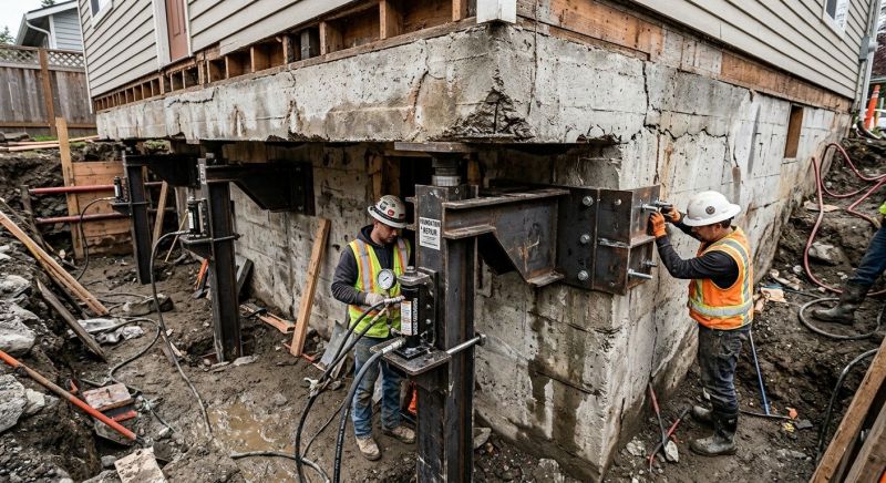 Foundation Lifting in Martin County, FL