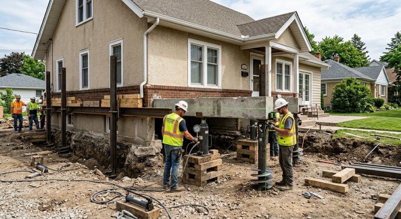 Foundation Releveling in Palm Beach Gardens, FL