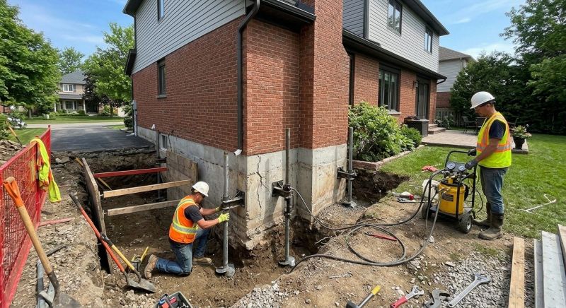 Foundation Underpinning in Palm Beach Gardens, FL