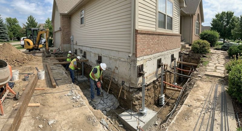 Foundation Underpinning in Palm Beach Gardens, FL