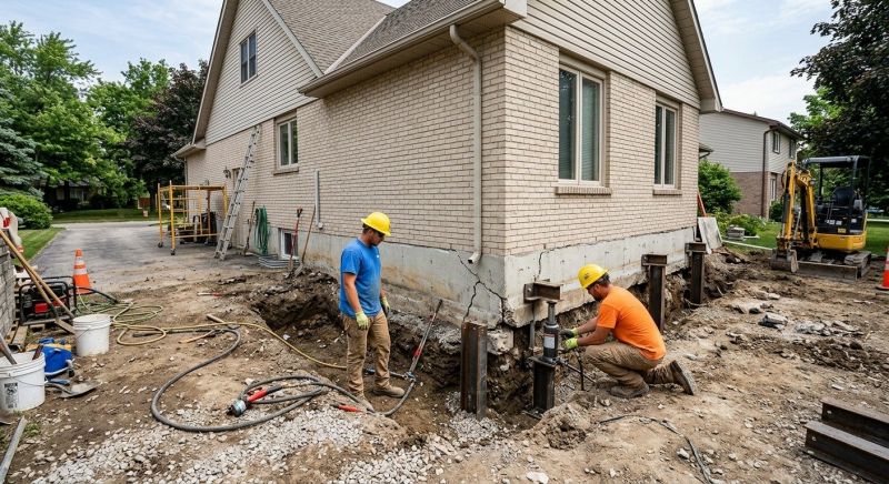 Helical Piers Installation in Palm Beach Gardens, FL