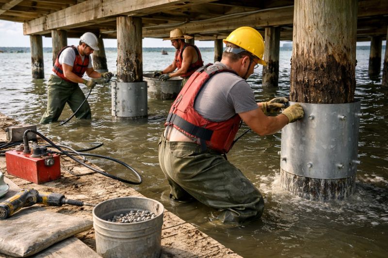 Piling Repair in Palm Beach Gardens, FL