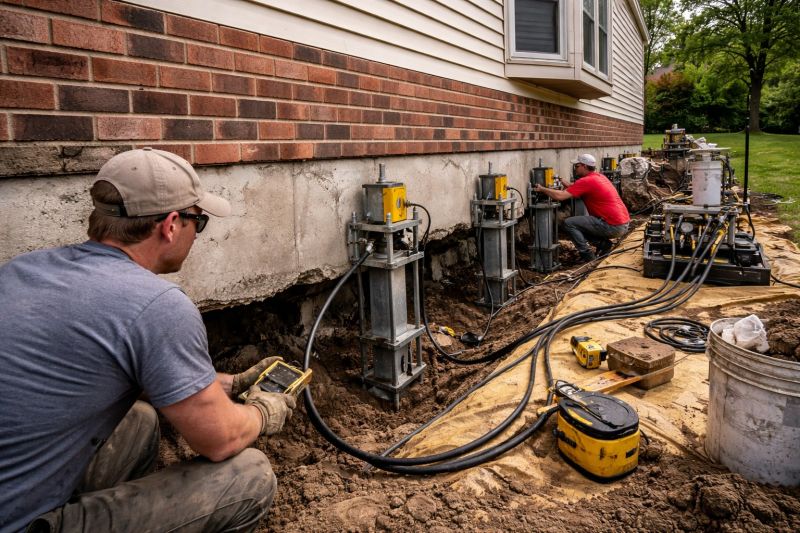 Settling Foundation Service in Stuart, FL