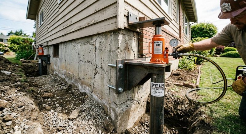 Sinking Foundation Lifting in Palm Beach Gardens, FL