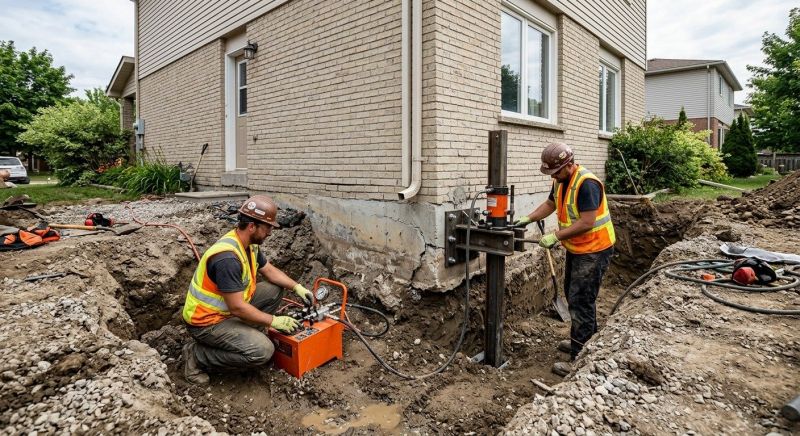 Sinking Foundation Lifting in Palm Beach Gardens, FL