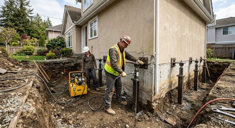 Sinking Foundation Repair in Boynton Beach, FL
