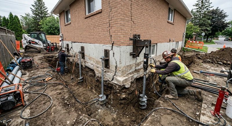 Sinking Foundation Repair in Indiantown, FL