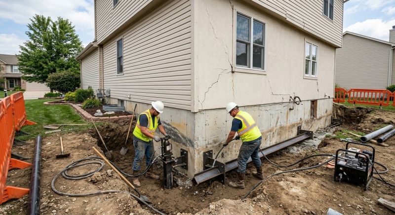 Sinking Foundation Repair in Lake Worth, FL