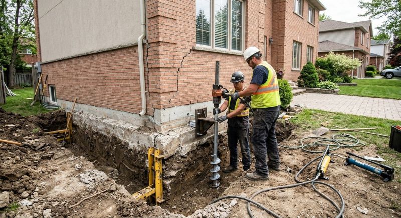 Sinking Foundation Repair in Loxahatchee, FL