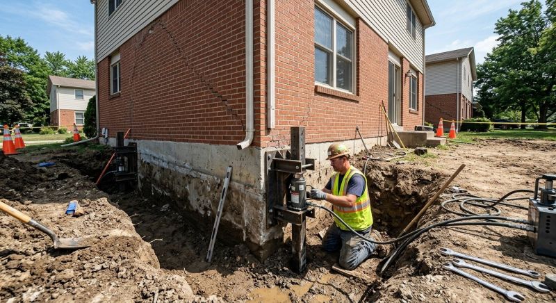 Sinking Foundation Repair in Palm Beach, FL