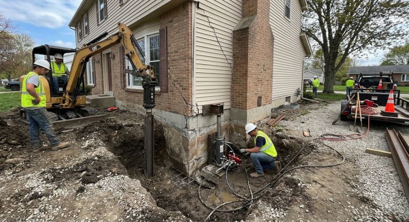 Sinking Foundation Repair in Palm City, FL
