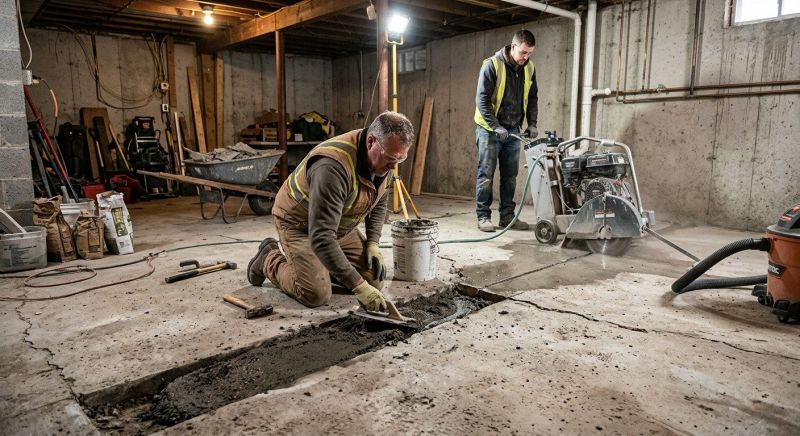 Slab Foundation Repair in Palm Beach Gardens, FL