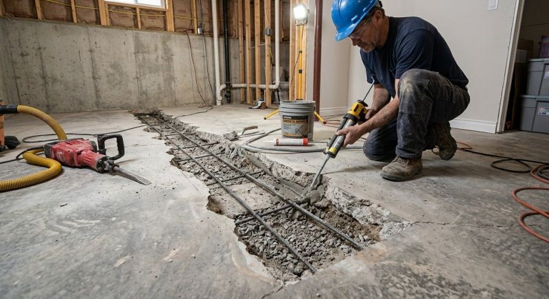 Slab Foundation Repair in Palm Beach Gardens, FL